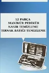 12 Parça El Ayak Tezleme Pense Kir Tezleme Aparatı Kaş Cımbızı-4