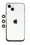 Apple iPhone 14 Shine Kamera Lens - Gümüş-1