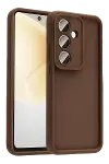 Samsung Galaxy A37 5G Viera Silikon - Kahverengi-1