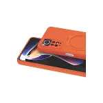 Xiao Red Note 12 Pro 4g Regal Magsafe Standlı Kapak - Turuncu-2