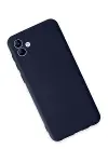 Samsung Galaxy A04 Kılıf First Silikon - Lacivert-3