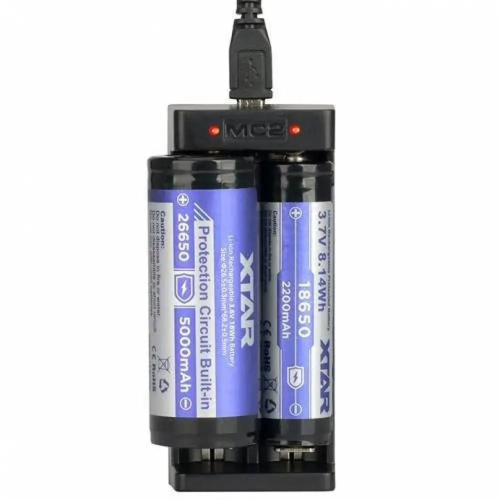 Xtar Mc2 İkili Li-ion Pil Şarj Cihazı
