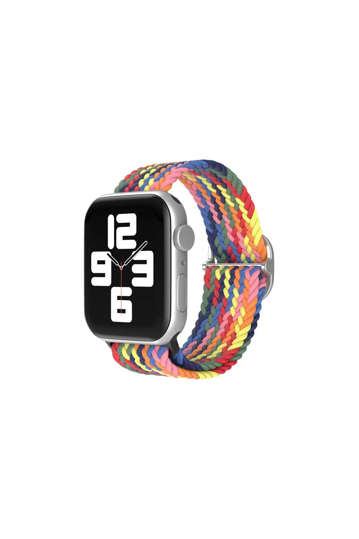 Apple Watch 42mm Kordon - Siyah-kırmızı-sarı
