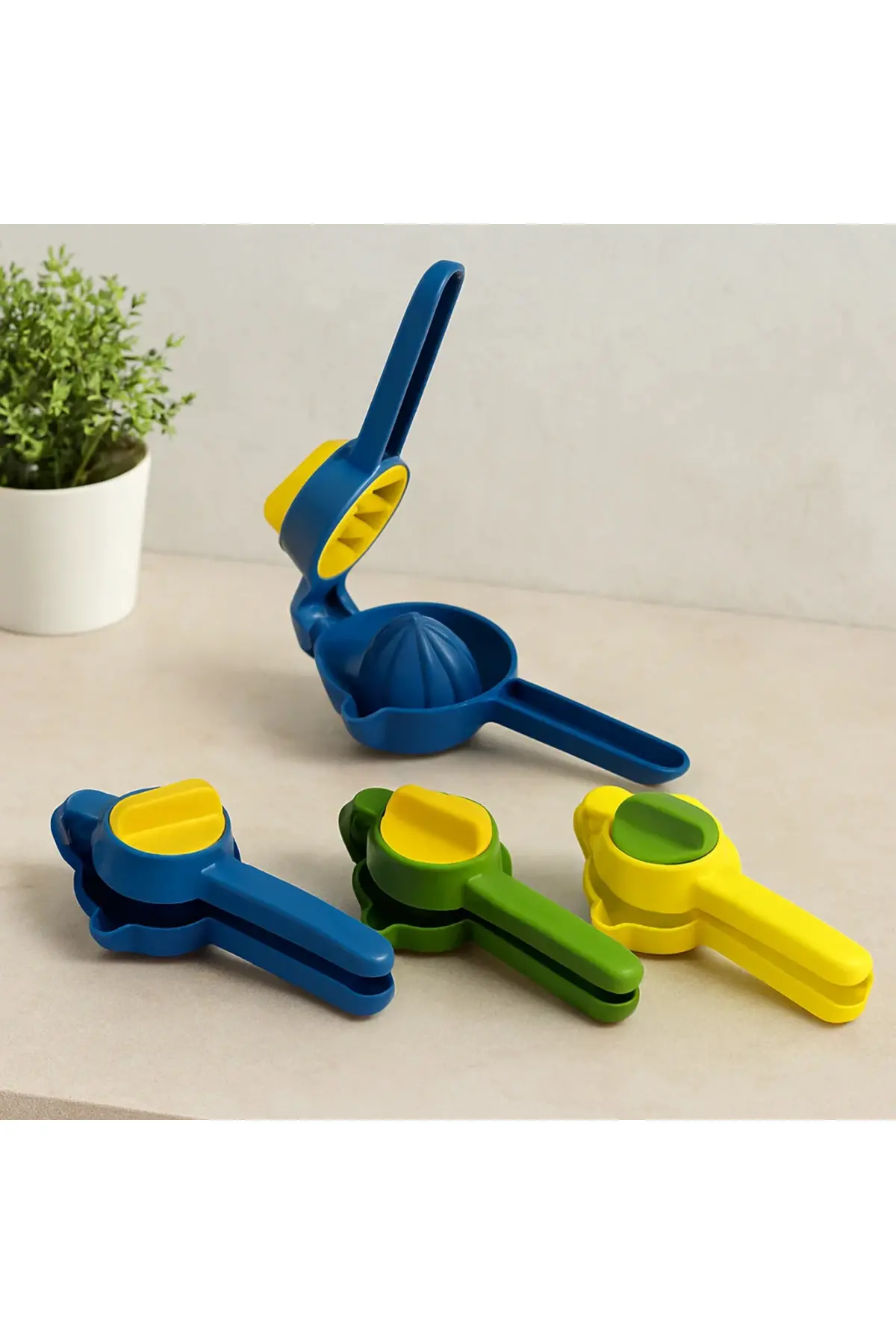 Çevir Sıkmalı Plastik Meyve Sıkacağı