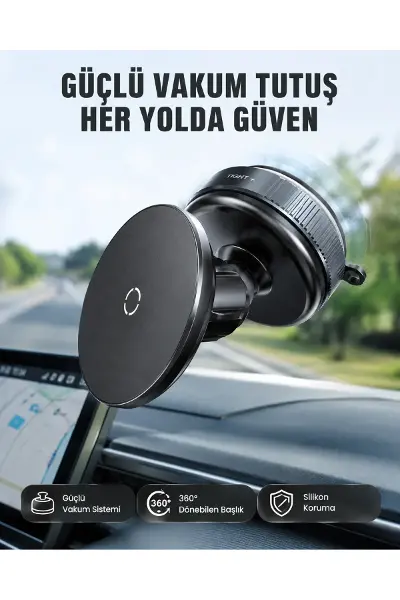 Güçlü Manyetik Araç Telefon Tutucu Evrensel Uyumluluk