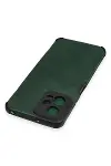 Xiao Red Note 12 5G Kılıf Loop Deri Silikon - Yeşil-3