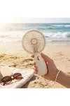 3 Kademeli Çanta Tipi El Fanı – Taşınabilir Mini Serinletici Silikon Askılı Fan ZB103-2