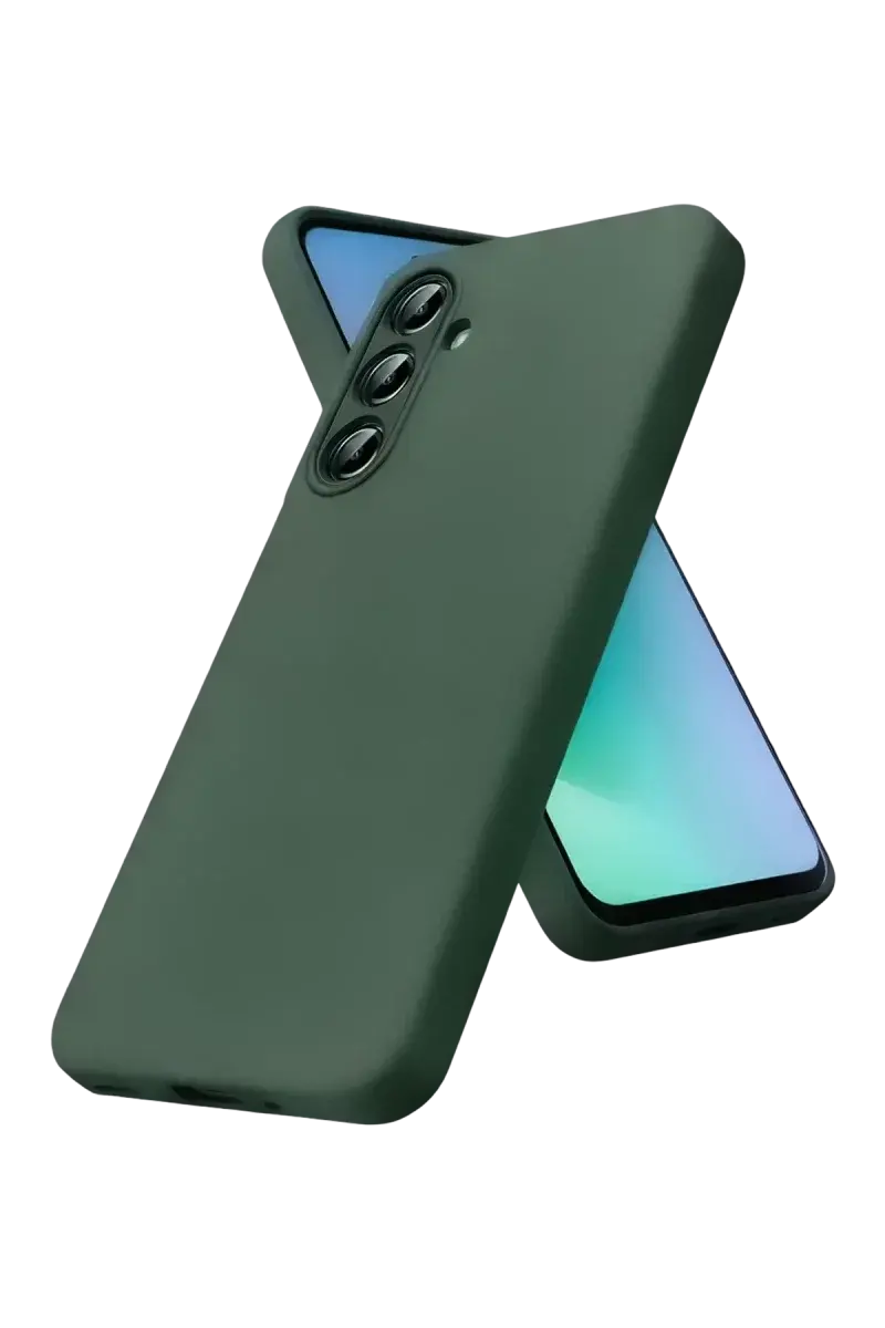 Samsung Galaxy A27 5G First Silikon - Koyu Yeşil