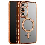 Joko Samsung Galaxy S26 Joke Simli Magneticsafe Kılıf - Turuncu-1