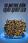 Led Işık Ağaç Süsleme Ampüllü Dekoratif Aydınlatma 10 Metre Gün Işığı-1