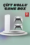 Game Box 3D Çift Oyun Kollu 4K HD Ekran 20000'den Fazla Oyun Seçeneği 2.4G Kablosuz-2