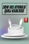 İOS Uyumlu 8 X Xs Xr 11 12 13 14/Pro Max Mini Plus Şarj Kablosu-2