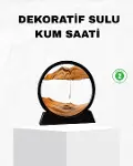 Dekoratif Kum Saati – Şık Masa Üstü Aksesuar, Dayanıklı Malzeme, Modern ve Klasik Tasarım-1