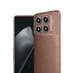 Xiao 15t Pro Auto Focus Karbon Kapak - Kahverengi-2