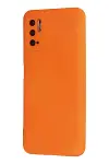 Xiao Red Note 10 5G Kılıf Nano içi Kadife Silikon - Turuncu-2