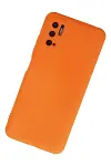 Xiao Red Note 10 5G Kılıf Nano içi Kadife Silikon - Turuncu-3