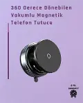Çift Taraflı Vakum Emme Özellikli 4.7+ İnç Telefon Tutucu – Güvenli Sabitleme-1