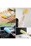 Plastik Saplı Toz Alma Fırçası – Yıkanabilir Tüylü Tezlik Aparatı-1