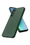 Samsung Galaxy A37 5G First Silikon - Koyu Yeşil-1