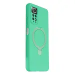 Xiao Red Note 12 Pro 4g Regal Magsafe Standlı Kapak - Yeşil-3