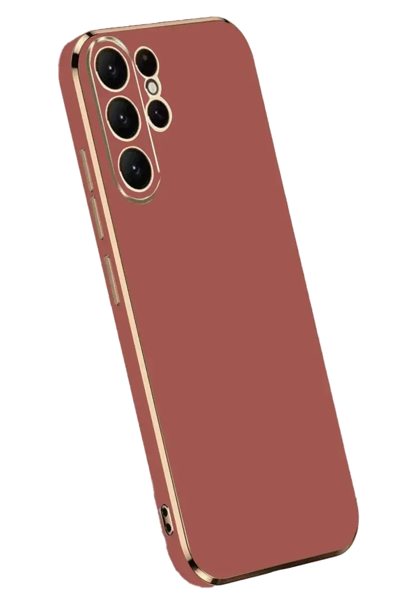 Samsung Galaxy S24 Ultra Kılıf Volet Silikon - Kırmızı
