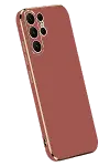 Samsung Galaxy S24 Ultra Kılıf Volet Silikon - Kırmızı-1
