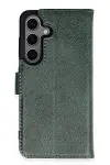 Samsung Galaxy S24 Kılıf Trend S Plus Kapaklı Kılıf - Yeşil-1