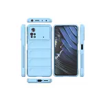 Xiao Poco X4 Pro 5g Kılıf Optimum Silikon - Sky Blue-2