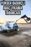 Bahçe ve Araba Yıkama Tabancası Su Basınçlı Hazneli Bataryalı Oto Yıkama-2