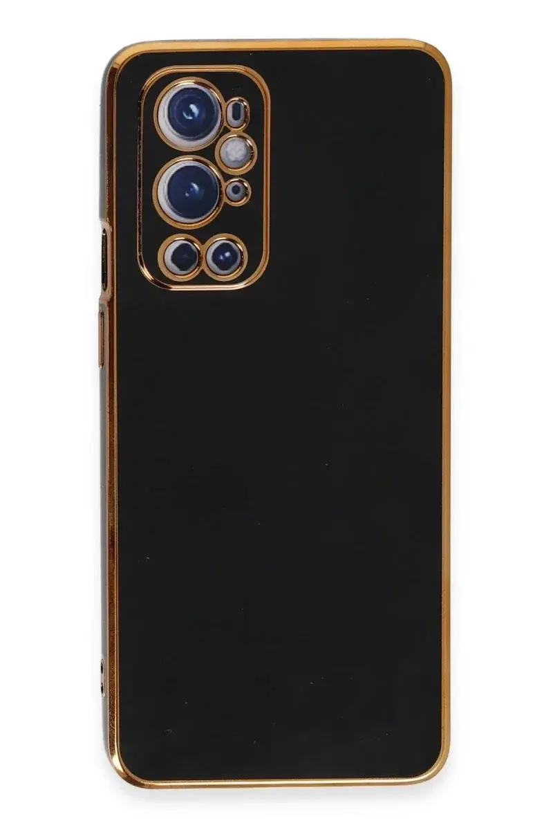 One Plus 9 Pro Kılıf Volet Silikon - Siyah