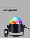 Ses Duyarlı Mini Disko Küre Lamba-3