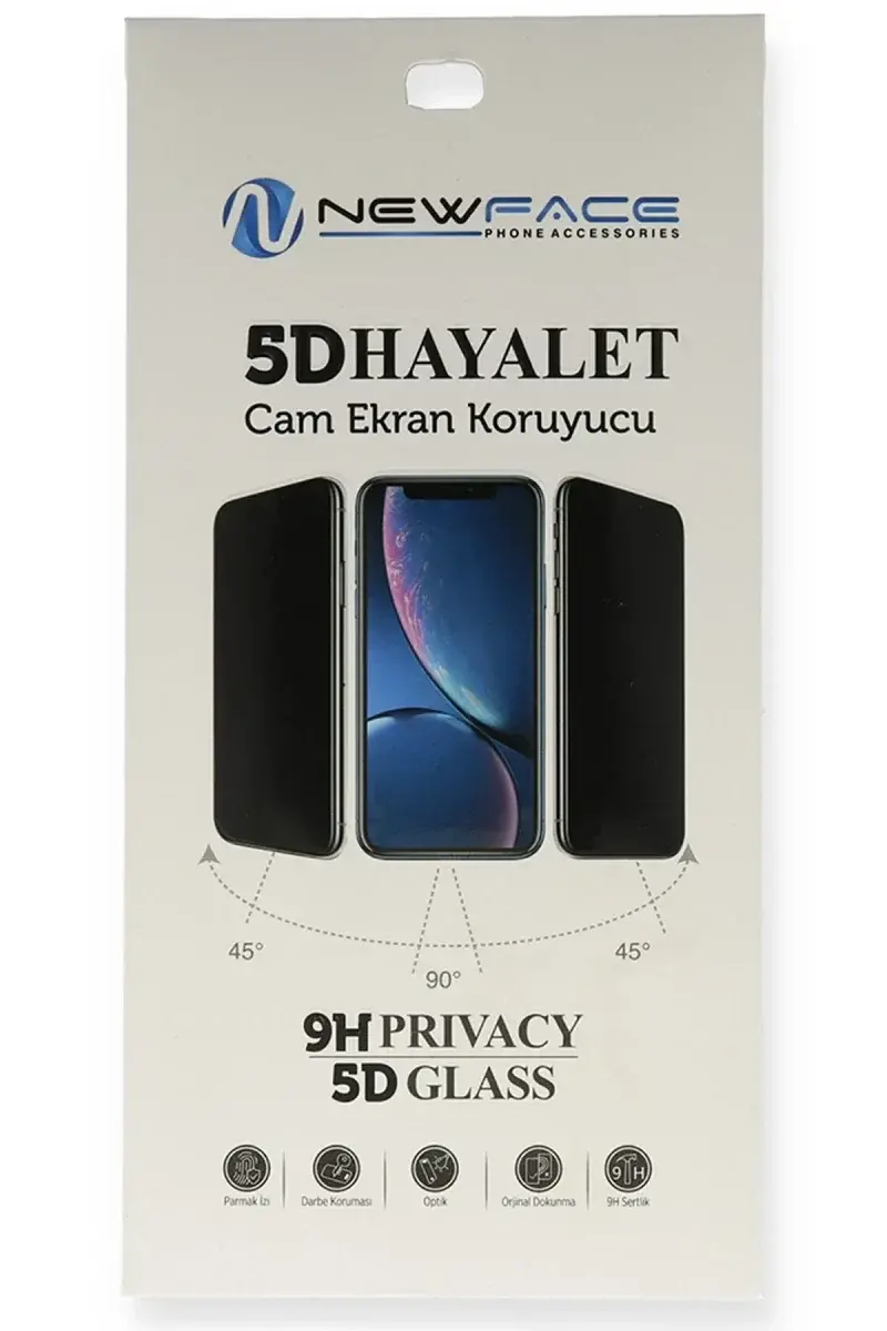 Huawei P20 Lite 5D Hayalet Cam Ekran Koruyucu