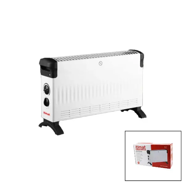 İtimat CH-2020UM Küçük Boy Konvektör Isıtıcı - Soba Elektrikli Turbo Isıtma 3-KADEME Isı Ayarlı TERM