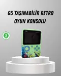 500 Oyunlu G5 Retro Mini Oyun Konsolu 3 İnç Ekran ve TV Desteği-1