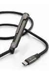 240W Type-C to Type-C Katlanabilir Standlı Hızlı Şarj Kablosu-2