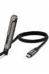 240W Type-C to Type-C Katlanabilir Standlı Hızlı Şarj Kablosu-4