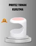 Taşınabilir Mini Oje Kurutma Makinesi 16W UV LED Hızlı Etkili Kurutucu-1