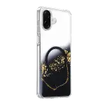 Onegif Samsung Galaxy A07 4g Lotus Simli Magsafe Kapak - Siyah-2