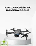 4K Katlanabilir Drone Uzaktan Kontrollü Wi-Fi Görüntü Aktarımlı-1