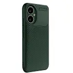 Honor 400 Kılıf Auto Focus Karbon Kapak - Koyu Yeşil-2