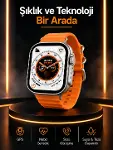 Akıllı Saat Android ve İOS Uyumlu 49 MM NFC Özelliği GPS Takibi Yeni Nesil-1