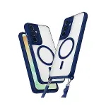 Samsung Galaxy S25 Plus Kılıf Enka Magsafe Silikon Kılıf - Lacivert-1