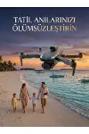 Canlı Görüntü Aktarımlı Katlanabilir Kamera Dron-1