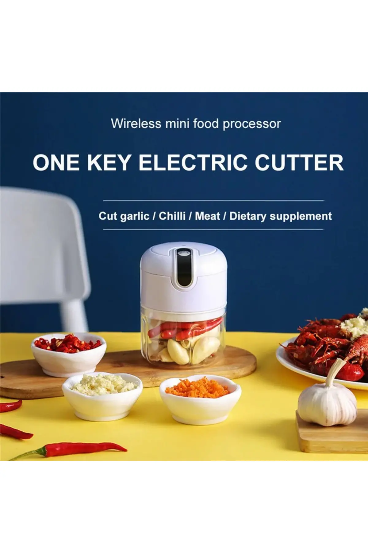 Mini Rondo Şarjlı 250 ml Hazneli