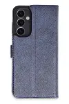 Samsung Galaxy A25 5G Kılıf Trend S Plus Kapaklı Kılıf - Lacivert-1