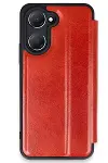 Vivo Y18 Kılıf Flip Cover - Kırmızı-1