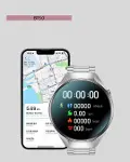 Metal Gövdeli AMOLED Akıllı Saat – Kan Oksijen, Nabız ve Arama Fonksiyonlu-3