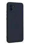 Samsung Galaxy A03 Kılıf Nano içi Kadife Silikon - Lacivert-2