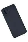 Samsung Galaxy A03 Kılıf Nano içi Kadife Silikon - Lacivert-3