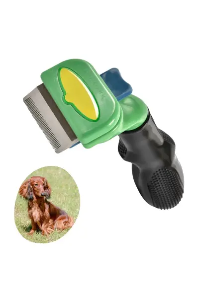 Kedi ve Köpekler İçin Uzun Tüylü Köpek Tarağı Tüy Toplayıcı tarak Small